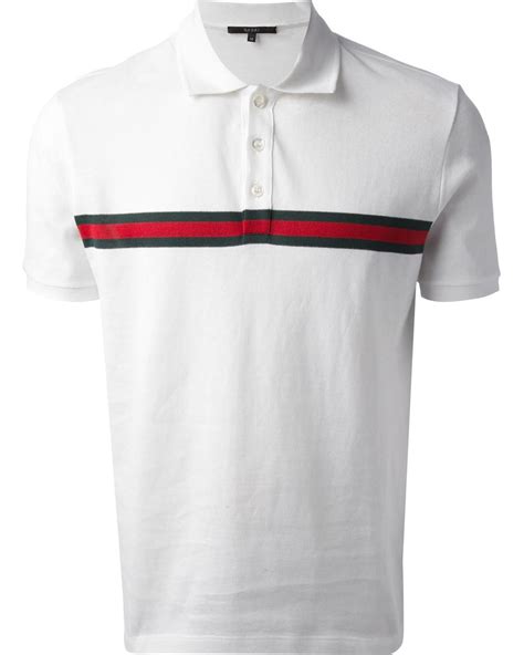 mens white gucci shirt free shipping|farfetch gucci shirts.